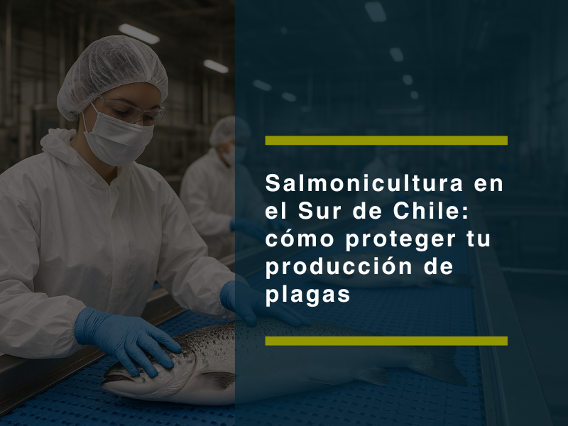 Salmonicultura en el sur de Chile: cómo proteger tu producción de plagas Salmonicultura en el sur de Chile: cómo proteger tu producción de plagas - PLAGASUR® | Control de Plagas en Puerto Varas