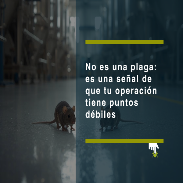 No es una plaga: es una señal de que tu operación tiene puntos débiles - PLAGASUR® | Control de Plagas en Puerto Montt